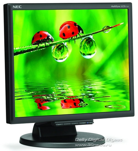 NEC MultiSync LCD175M: 17 «зелёных» дюймов