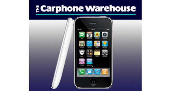 Carphone Warehouse продаст к Рождеству 1 млн iPhone