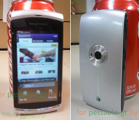 Sony Ericsson Kurara: первые фото и спецификации