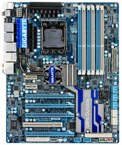 GIGABYTE GA-X58A-UD7: плата серии 