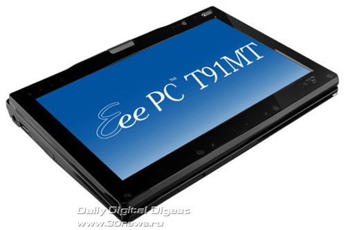 Анонс мультисенсорного нетбука-планшетника ASUS Eee PC T91MT