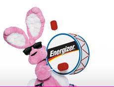 Energizer: розовый кролик будет бегать втрое дольше