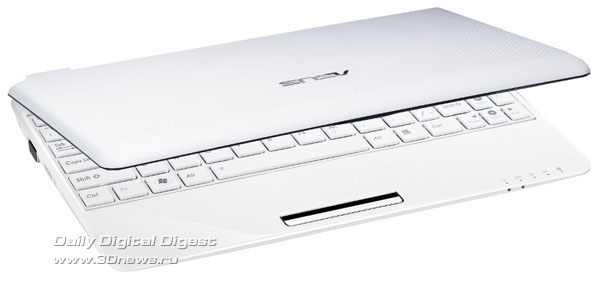 Официальные изображения нетбуков ASUS Eee PC 1005P/1005PE