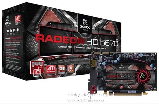 Лавина оригинальных Radeon HD 5670 от партнёров AMD