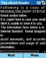 Tiny eBook Reader,  