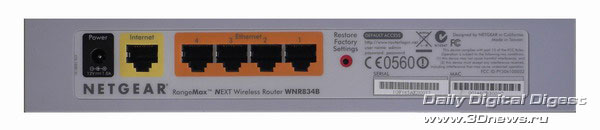 NetGear WNR834B:  