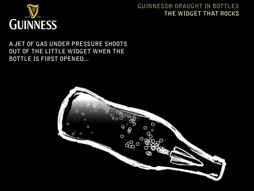 guinness rocket widget