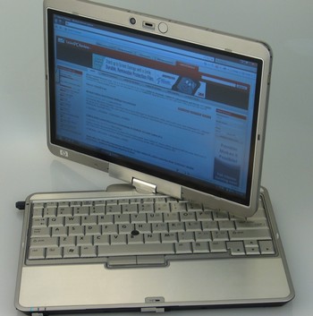 Compaq 2710p від HP: легкий і могутній Tablet РС