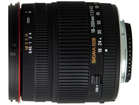 Sigma 18-200mm F3.5-6.3 DC
