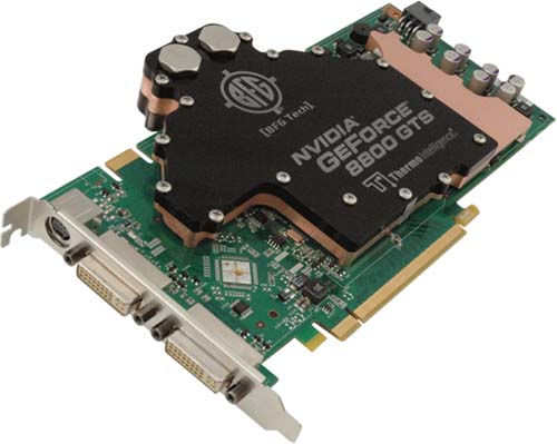 BFG NVIDIA GeForce 8800 GTS OC2 512MB Water Cooled Edition