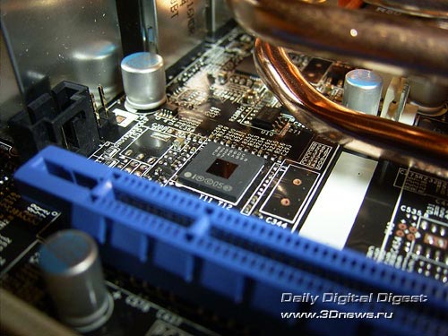 Both the motherboards use the ICH9R south bridge with a radiator. In the end, the motherboards offer support for six SerialATA II ports each.