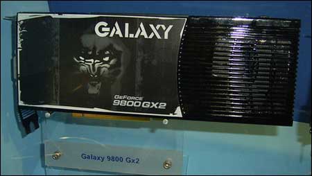 Galaxy GeForce 9800 GX2