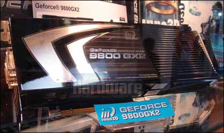 Inno3D GeForce 9800 GX2