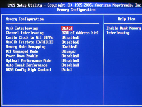 Foxconn A79A-S: memory setting 2