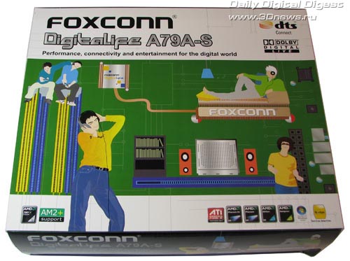 Foxconn A79A-S: package box