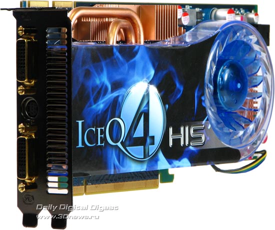 HIS Radeon HD 4850 IceQ 4 TurboX, вид сбоку