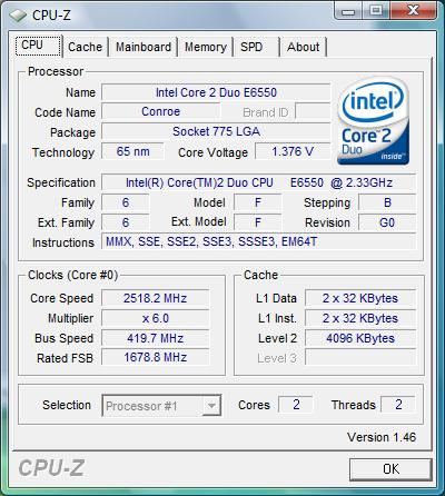 ECS P45T-AD3, overclocking