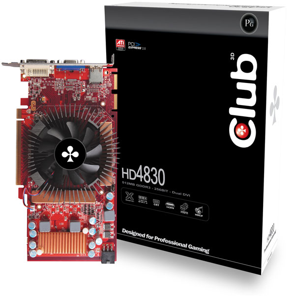 Club 3D HD 4830 512MB GDDR3