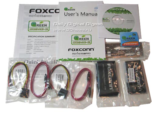 Foxconn G31MG-S, package bundle