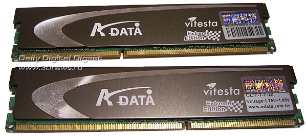 A-Data DDR3-1600, modules