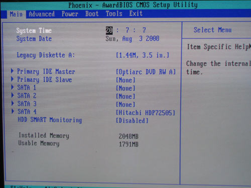 ASUS M3N-H/HDMI BIOS