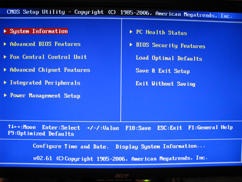 Foxconn A7GMX-K BIOS