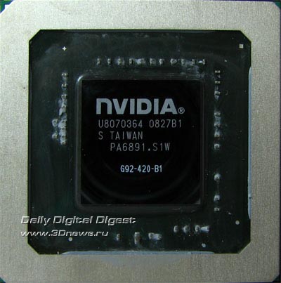 Leadtek WinFast PX9800 GTX+, the GPU chip