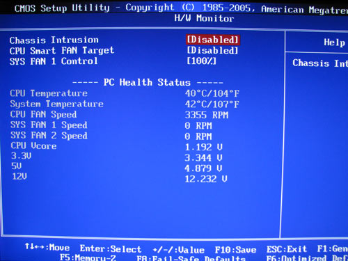 MSI DKA790GX, system monitoring