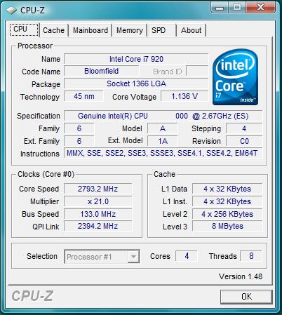 ASUS Rampage II Extreme, nominal frequency