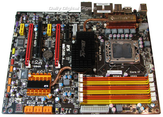 ECS X58B-A, board