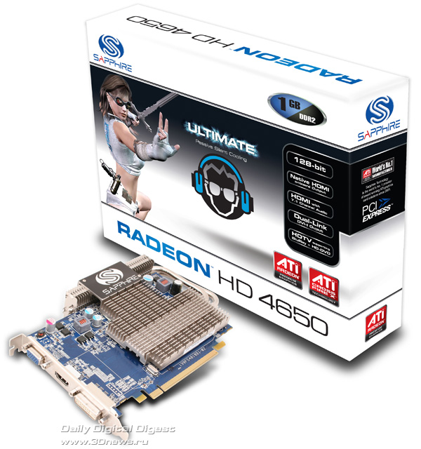 Sapphire Radeon HD 4650 ULTIMATE