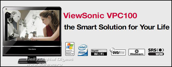 ViewSonic VPC100 All-In-One PC