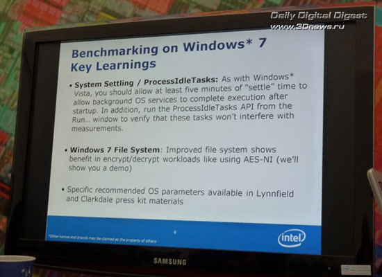 IDF 2009: первые результаты тестов 3,33-ГГц чипов Clarkdale