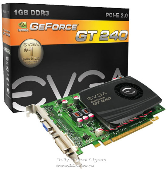EVGA GeForce GT 240 1GB DDR3