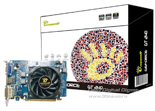 Manli GeForce GT 240 512MB DDR3