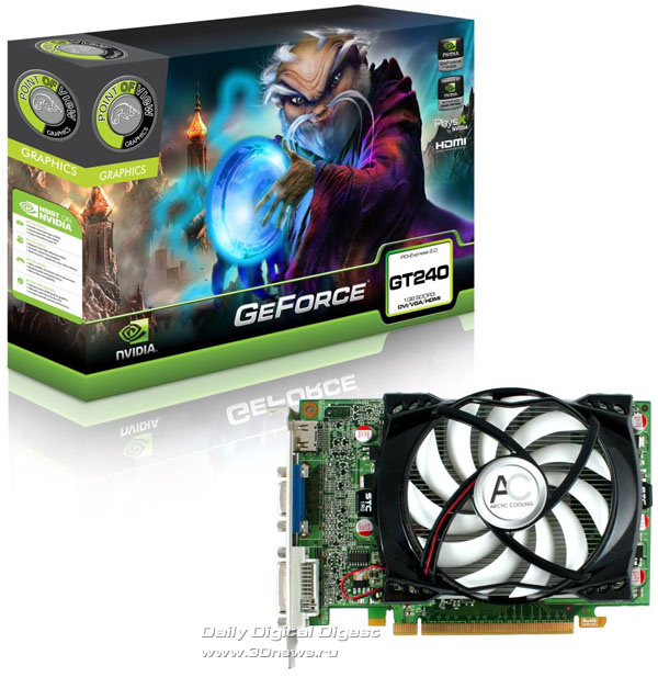 Point of View GeForce GT 240