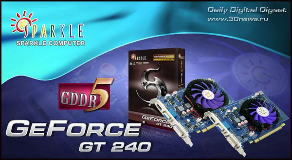 SPARKLE GeForce GT 240