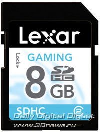Lexar Gaming Series 8GB SDHC Card