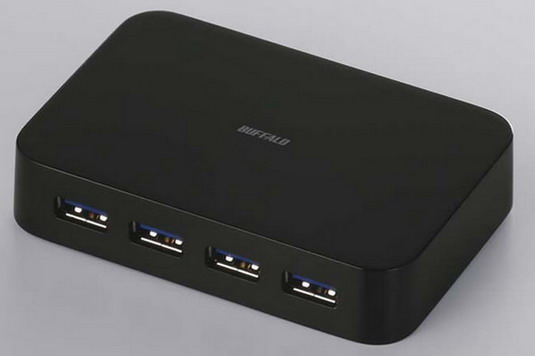 Buffalo USB 3.0 Hub black