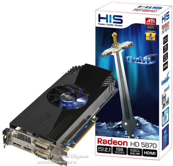 HIS Radeon HD 5870 iCooler V 1GB GDDR5