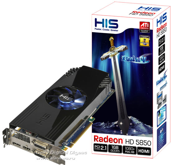 HIS Radeon HD 5850 iCooler V 1GB GDDR5