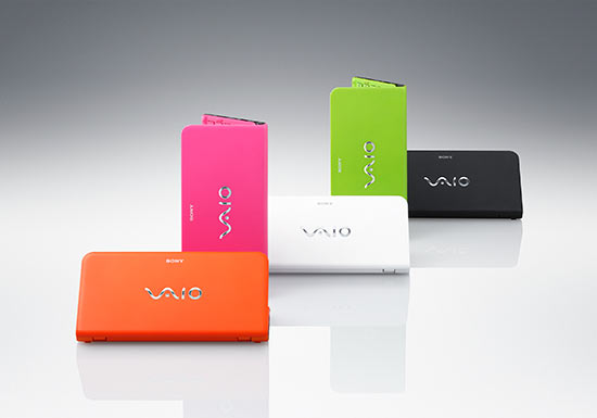 Обновлённые нетбуки Sony VAIO P