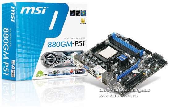 MSI 880GM-P51