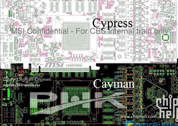 Архитектура AMD Cayman будет отличаться от GPU Barts?