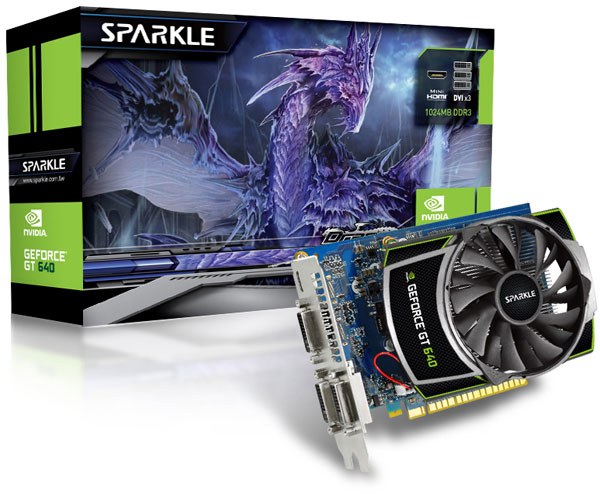 SPARKLE GeForce GT 640 OC 1G