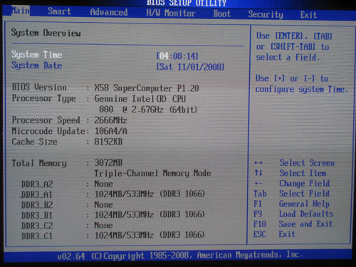  ASRock X58 SuperComputer BIOS 
