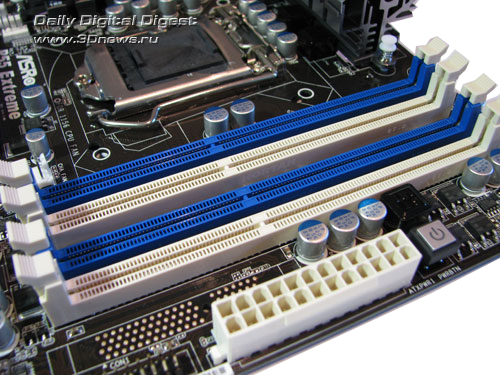  ASRock P55 Extreme DIMMs 