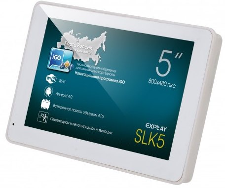 Explay SLK 5 – и навигатор, и Android-планшет