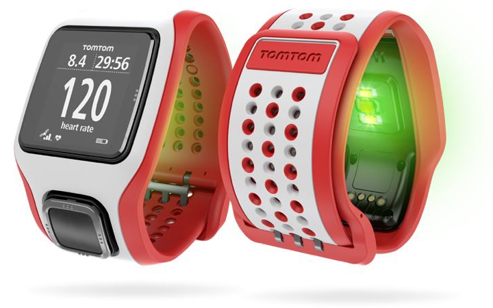 Спортивные часы TomTom Runner Cardio GPS оснащены кардиомонитором