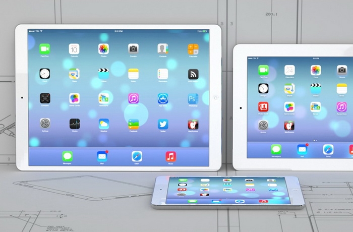 Возможно, так будет выглядеть новый iPad